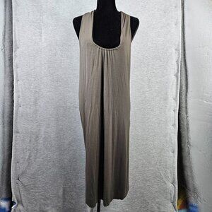 Tsesay Women's Brown Stretch off back halter Off Shoulder Dress Size M